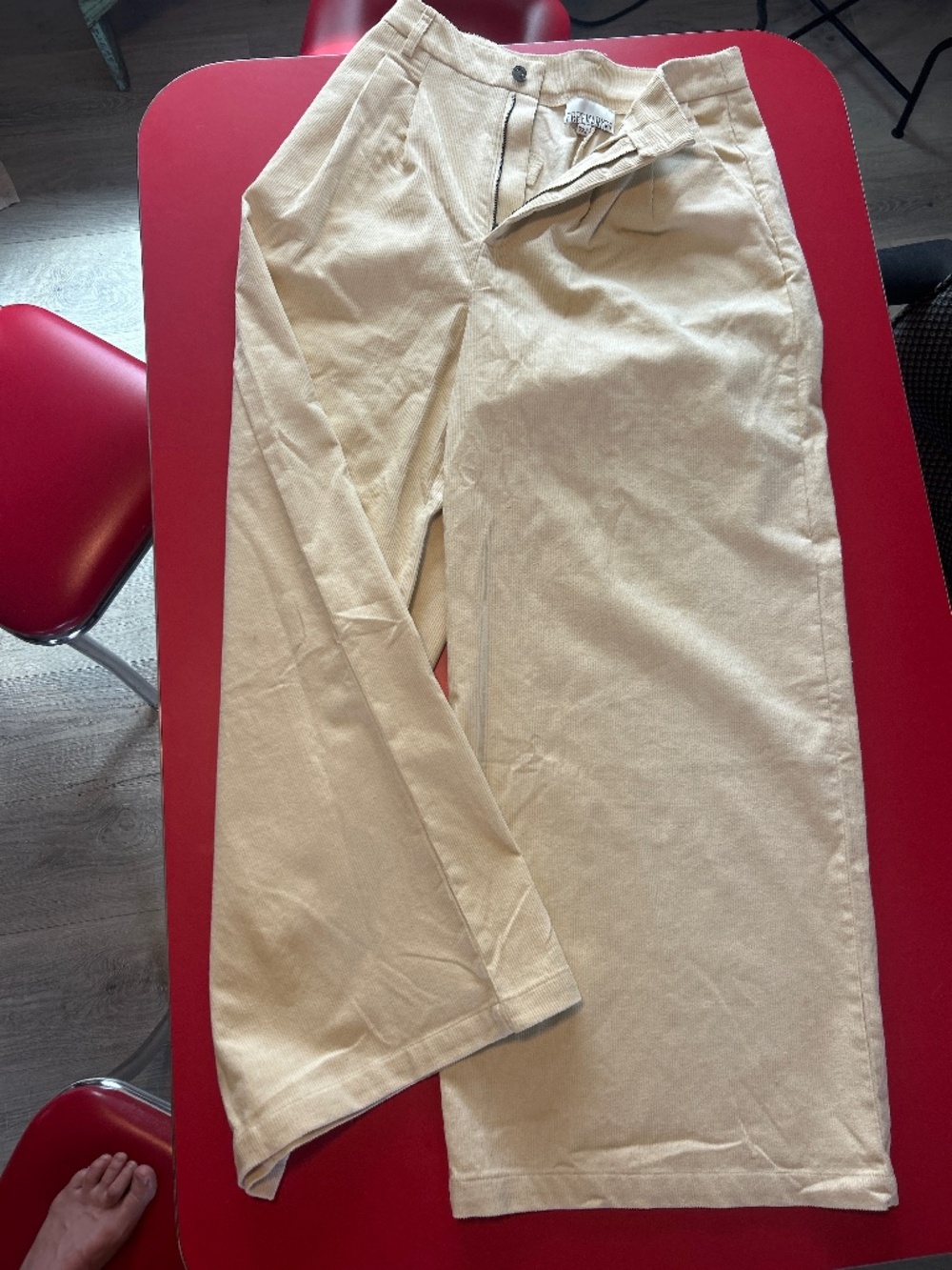 Corduroy trousers